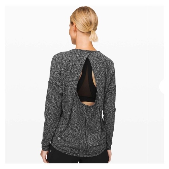 ❤️ LULULEMON Get Set Long Sleeve Spaced Out Space Dye J5 - Picture 2 of 7